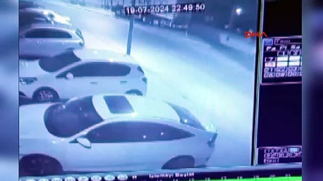 Ehliyetsiz sürücü ‘dur’ ihtarına uymadı polise çarptı!