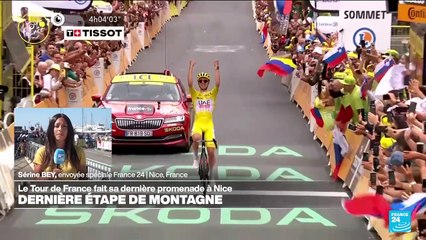 Tour de France : dernière étape de montagne avant de rejoindre Nice