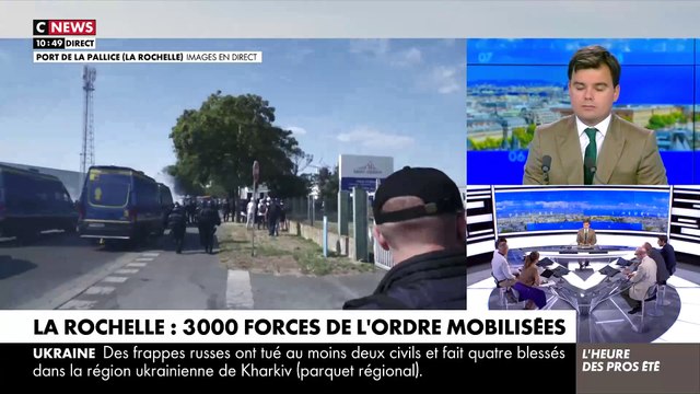 Anti-bassines à La Rochelle : Les forces de l'ordre chargent les manifestants présents en utilisant des grenades lacrymogènes - Un journaliste blessé