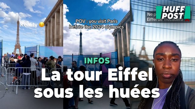 À Paris, les touristes qui visitent la capitale avant les JO sont très déçus