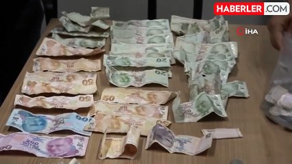 Yabancı uyruklu dilenciye para cezası! Yarım günde 3 bin TL topladığı tespit edildi