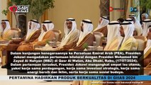 Pertemuan Jokowi dan Presiden MBZ Bahas Empat Isu Strategis