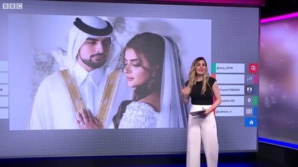 الشيخة مهرة على منصة إنستاغرام تعلن فيه "تطليقها"