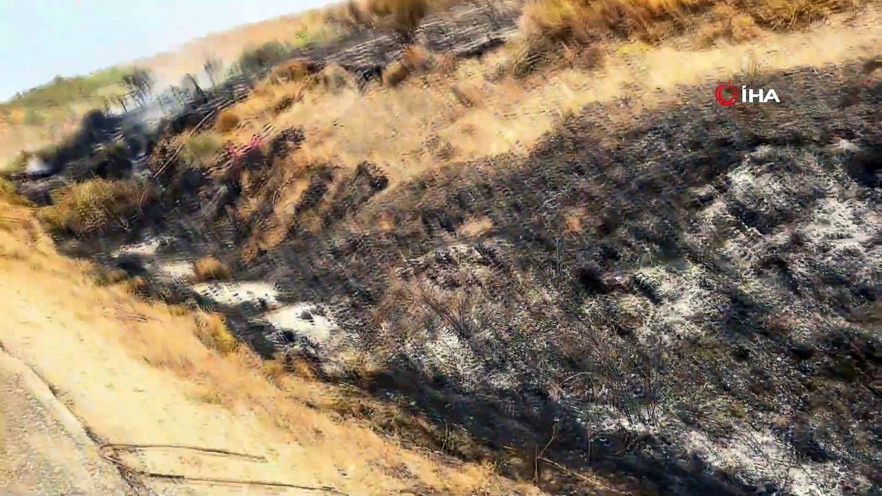 Sinop Adabaşı mevkisinde yangın