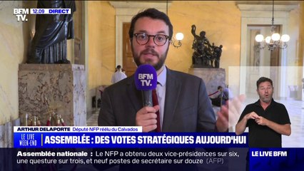 Assemblée: "Je refuse d'être représenté par un député du RN" assure Arthur Delaporte, député NFP du Calvados