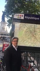 Même en #politique, le #weekend, les #jouissances de l'esprit sont faites pour #calmer les #orages du coeur. Ici  avec Jean-Luc #Melenchon, le patron des #Insoumis #LFI