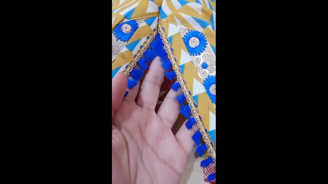 How to attach joint lace on chaak.