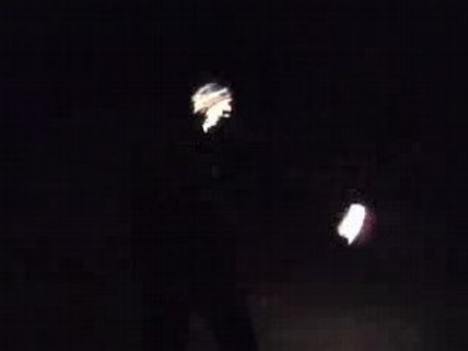 avoriaz soiree MBH, jongleur de feu