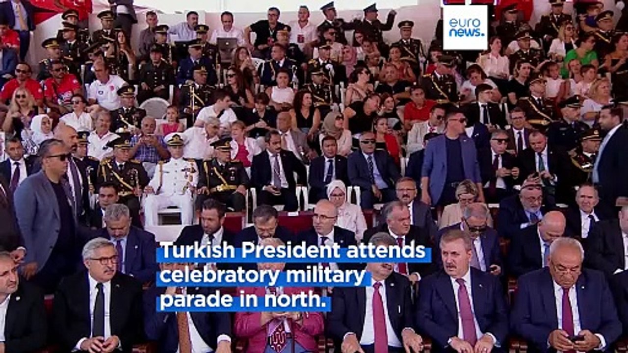 Cyprus: celebrations in North and commemorations in South on 50th anniversary of Turkish invasion