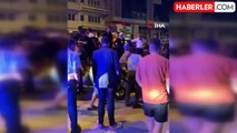 Burdur'da mazgaldan kaçmak isteyen motosikletli arkasında gelen motosikletle ile böyle çarpıştı: 2 yaralı