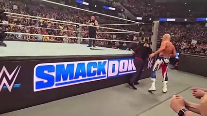 The Bloodline Destroy Cody Rhodes and Kevin Owens - WWE Smackdown 7/19/2024
