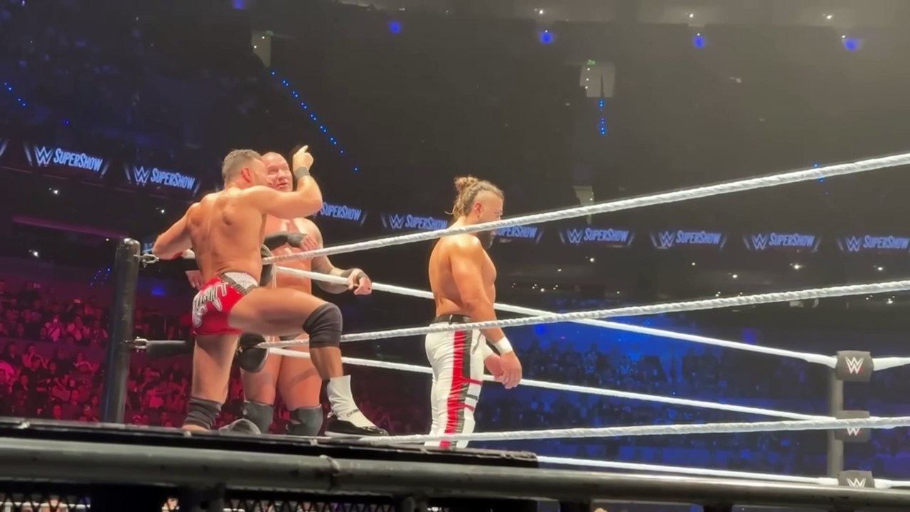 Jacob Fatu, Solo Sikoa & Tama Tonga vs Randy Orton, LA Knight & Andrade Full Match - WWE Live Mexico