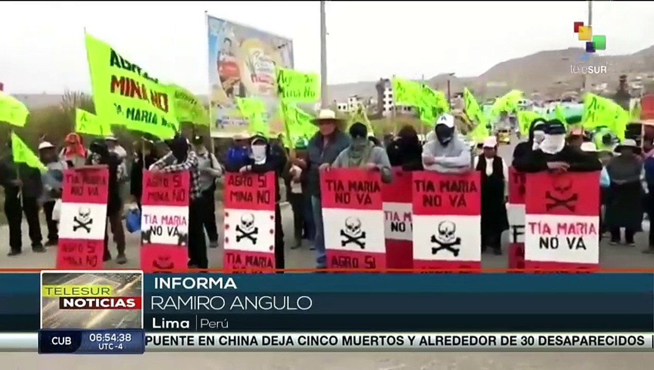 Organizaciones peruanas realizan paro cívico para cuestionar al gobierno de Dina Boluarte