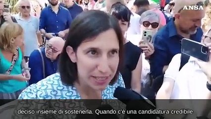 Schlein, "l'ampia convergenza di tutti e' possibile"