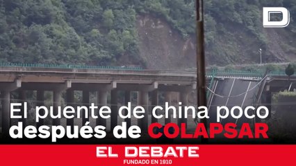 Al menos 11 muertos al derrumbarse un puente de una autopista en el centro de China