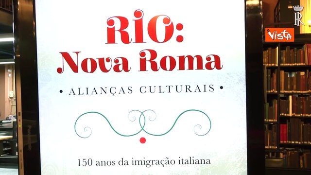 Il Presidente Mattarella visita la Biblioteca Nazionale di Rio de Janeiro