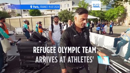 Refugee Olympic Team ready for Paris games after days of bonding in historic French town