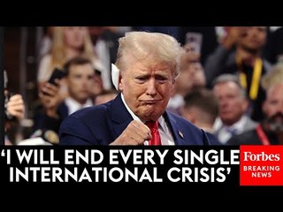 ‘I Make This Pledge To The American People’: Donald Trump Outlines His Goals In A Second Term