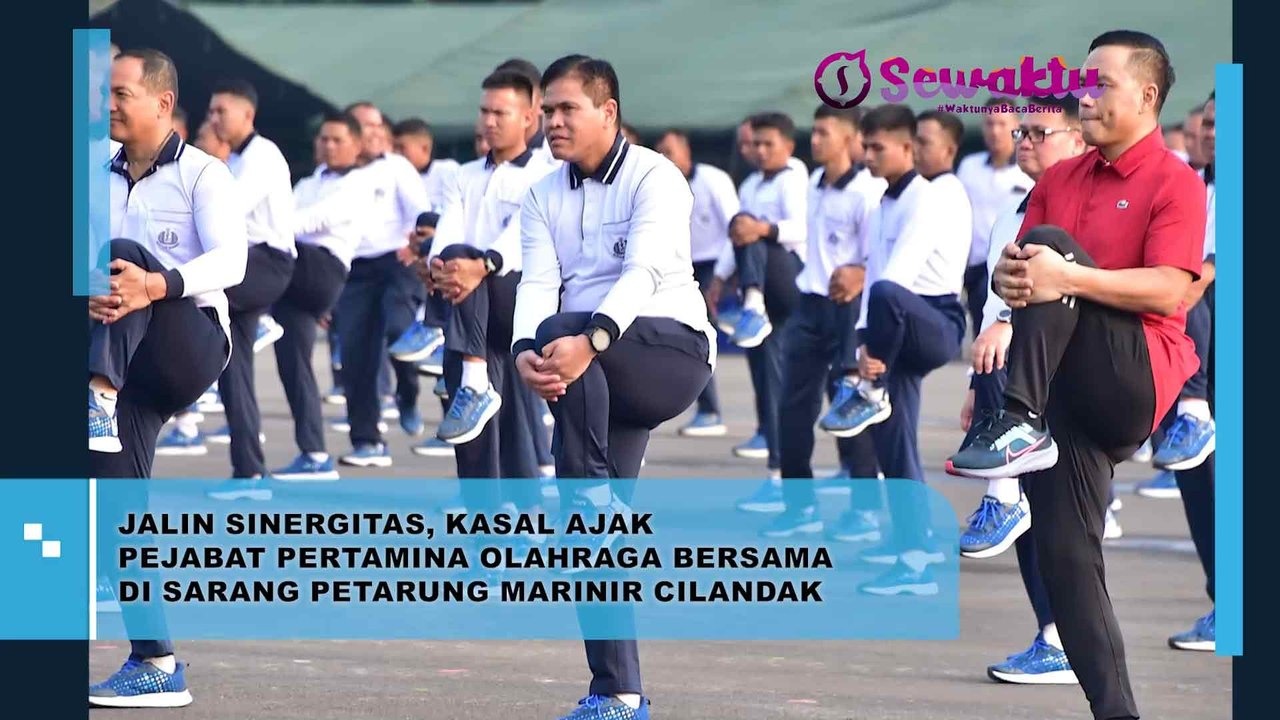 Jalin Sinergi, Kasal Ajak Pejabat Pertamina Berolahraga Bersama di Sarang Petarung Marinir Cilandak