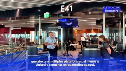 Caída mundial de Microsoft provoca caos en los aeropuertos