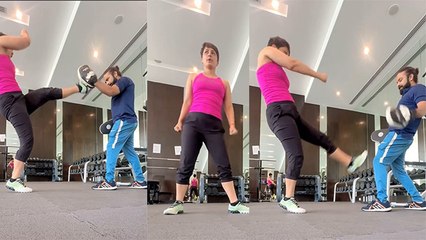 Hina Khan After Chemotherapy First Workout Video Viral, Best Breast Cancer Workouts For Recovery