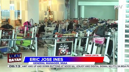 Panayam kay MIAA GM Eric Jose Ines