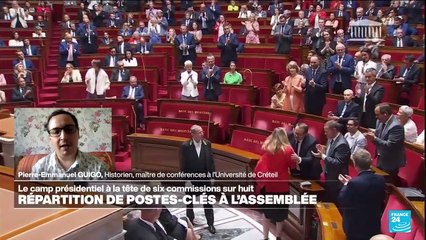 Assemblée nationale : le camp présidentiel à la tête de six commissions sur huit