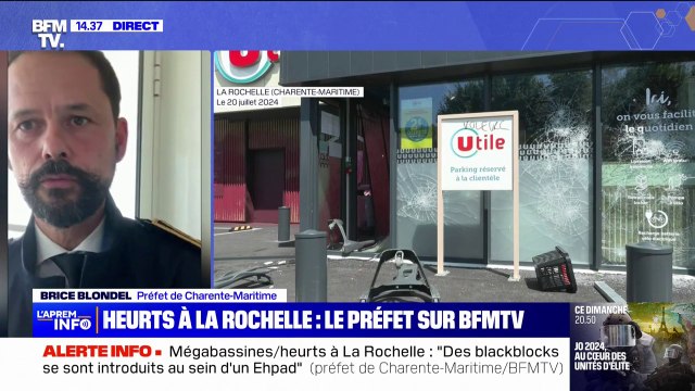 Manifestations contre les mégabassines: Trois blessés parmi les forces de l'ordre annonce le préfet de Charente-Maritime