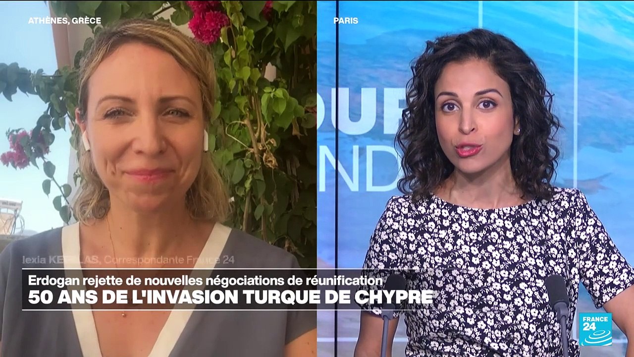Chypre : 50 ans après l'invasion turque, Erdogan rejette de nouvelles négociations de réunification