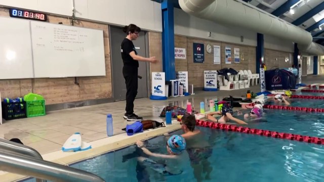 Olympic medallist Kyle Chalmers inspires Port Lincoln swimmers ahead of Paris Games