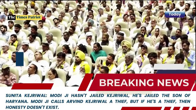 Sunita Kejriwal's Bold Statement: Defending Arvind Kejriwal Against Modi's Allegations