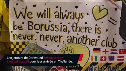 Dortmund - Haller bluffé par l'accueil à l'aéroport de Bangkok