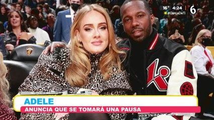 Adele anuncia que se tomará una pausa