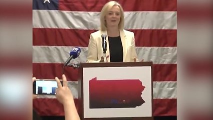 Liz Truss discusses shower heads at Republican National Convention