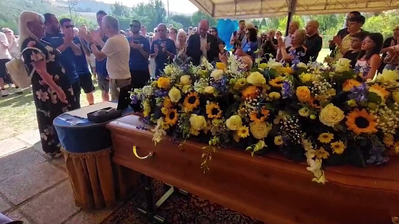 Funerali di Paolo Tassi: il video dell'addio