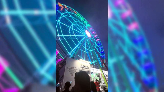 Fallece un joven de 25 años tras sufrir un accidente en la noria del festival Boombastic