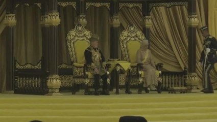 Watch: New Malaysian King Sultan Ibrahim Sultan Iskandar ascends throne in coronation ceremony