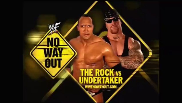 WWF No Way Out 2002 - The Rock vs The Undertaker
