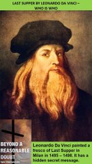 Last Supper Who is Who in one minute.