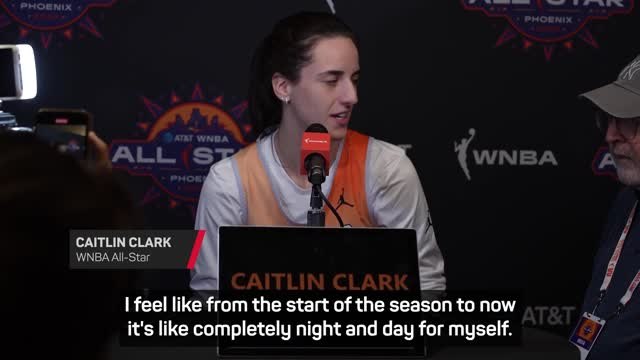 Clark enjoying adapting to WNBA life