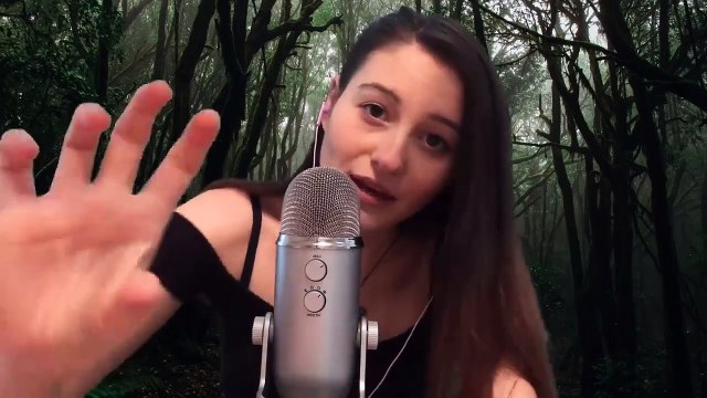 ASMR Freeing you from negativity & helping you fall asleep (breathy whispers, kisses, fluffy sounds)