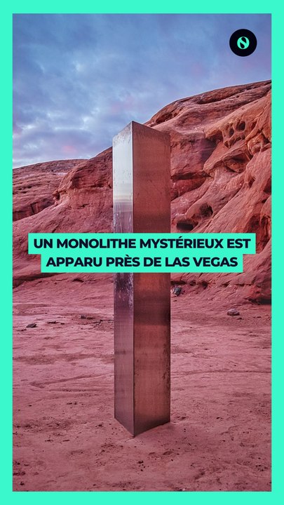 Un monolithe mystérieux est apparu près de Las...