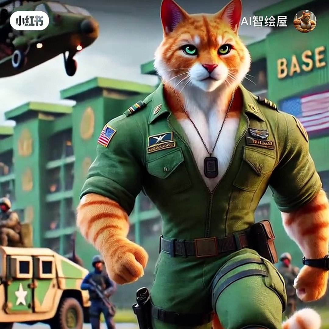 ⁣Rescue cat Army #cat