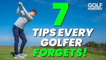 Golf Tips We Initially Learn About But Later Might Forget