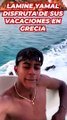 Lamine Yamal de vacaciones en Grecia