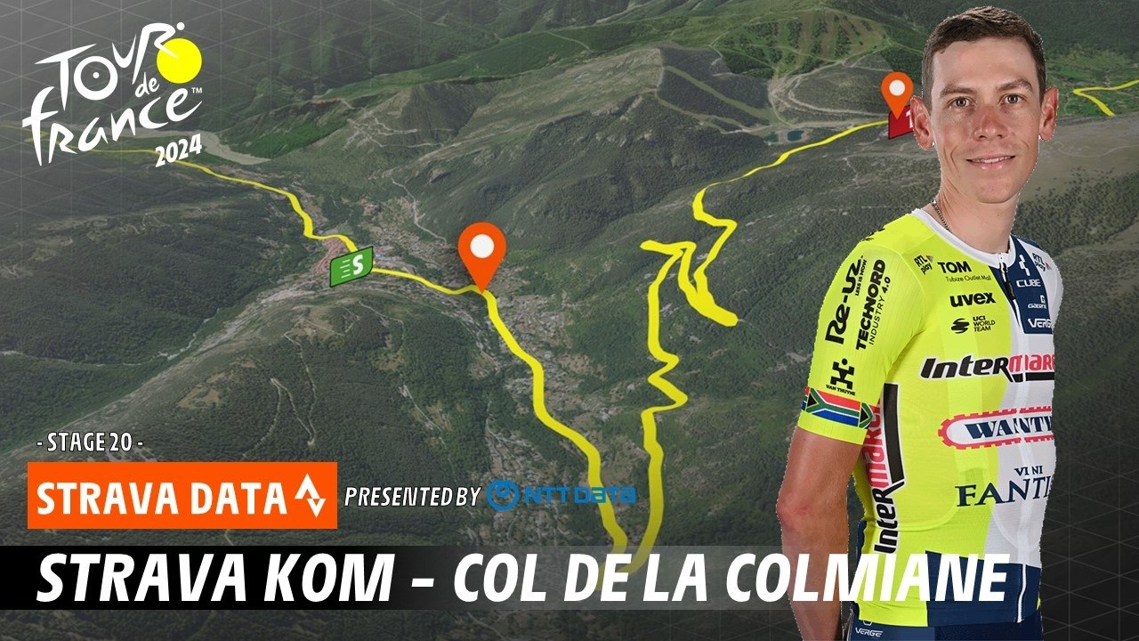 KOM - Col de la Colmiane  - Tour de France 2024