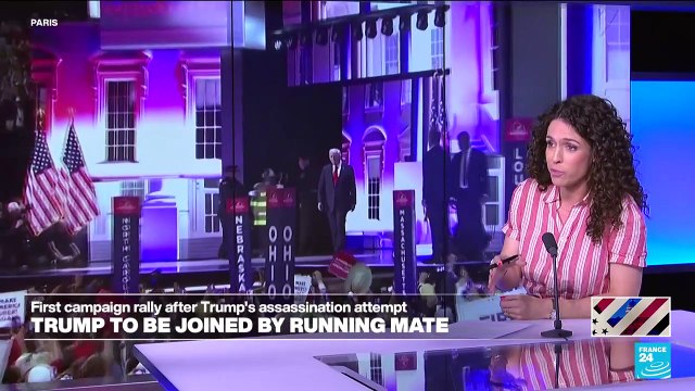 Donald Trump to be joined by running mate in first campaign rally after Trump's assassination attempt