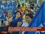 Anzoátegui | GPP reafirma su respaldo al candidato presidencial Nicolás Maduro