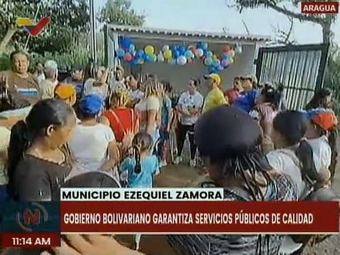 Aragua | Activación de pozo de agua potable beneficiará a más de 2 mil familias del mcpio. Ezequiel Zamora