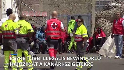 Egyre több illegális bevándorló hajózik át a Kanári-szigetekre